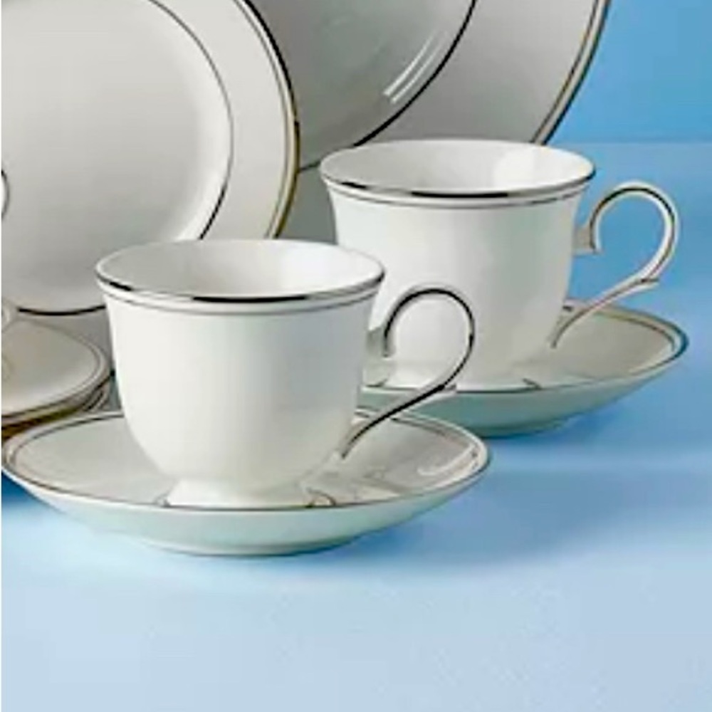 Lenox Federal Platinum Teacup & Saucer
